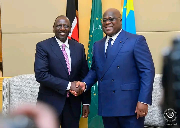 RDC: LES PRÉSIDENTS FÉLIX TSHISEKEDI ET WILLIAM RUTO DÉTERMINÉS À CONSOLIDER LA COOPÉRATION BILATÉRALE DANS PLUSIEURS DOMAINES