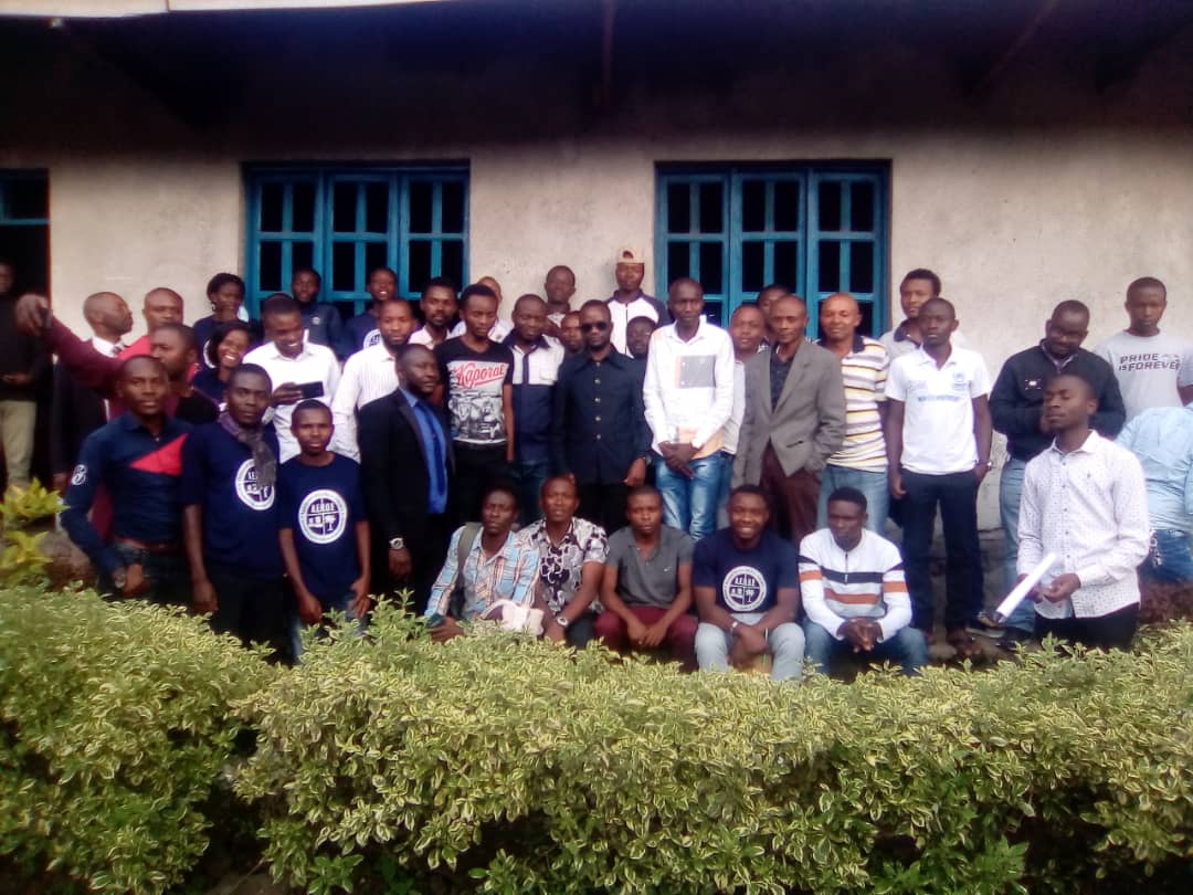 Goma : Jeunesse de la Diaspora de Beni en entretien avec le  Nouveau Administrateur de  leur territoire