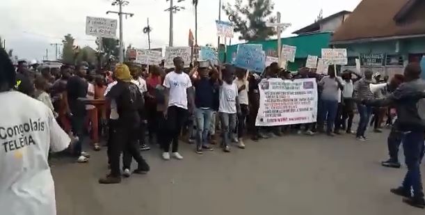 Goma: La Jeunesse  dans  la rue ce 1 Décembre pour dénoncer l’inertie de  la  communauté  internationale face à l’insécurité à l’est de la RDC.