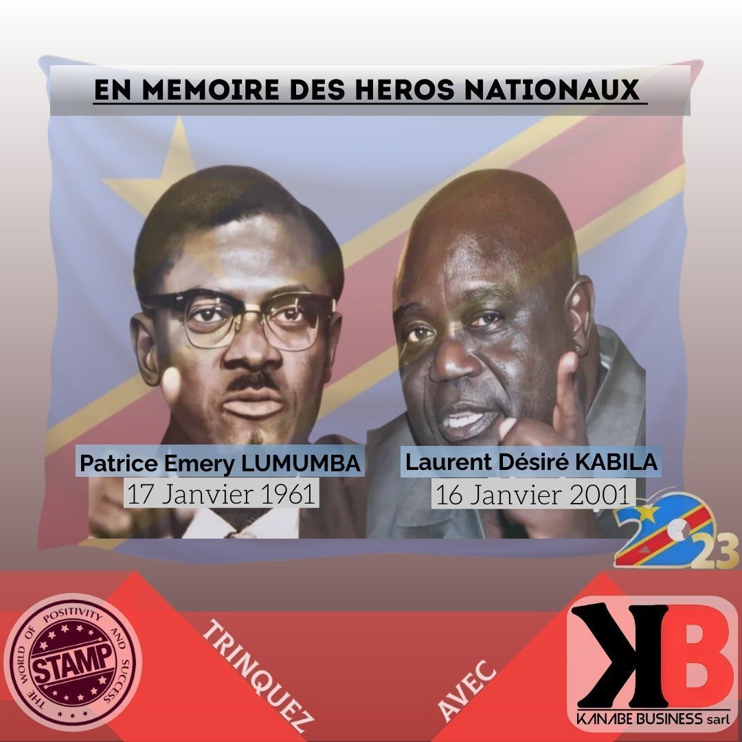 RDC: Les figures d’Emery Patrice Lumumba et Laurent Désiré Kabila,  un sens de valeur à incarner pour que la paix à l’Est (Évêque Willy Ngumbi)