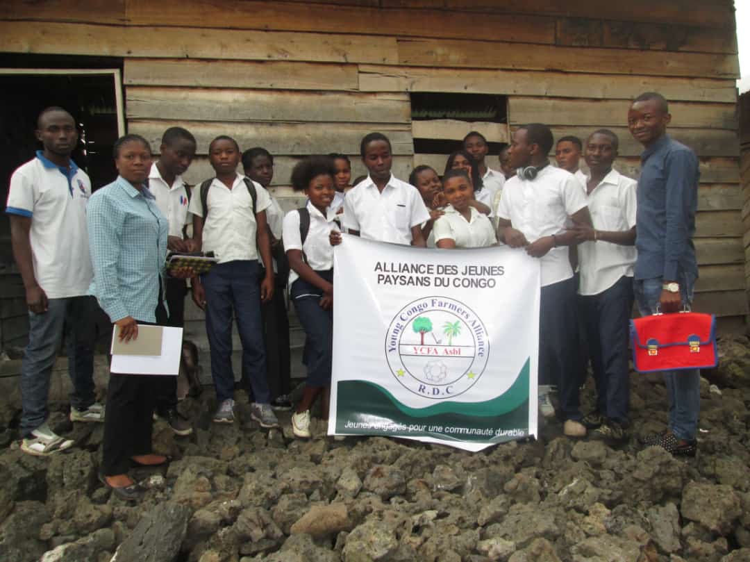 Nyiragongo: Des éleves sensibilisés sur l’hygiène menstruel par le Club des Amis de Virunga