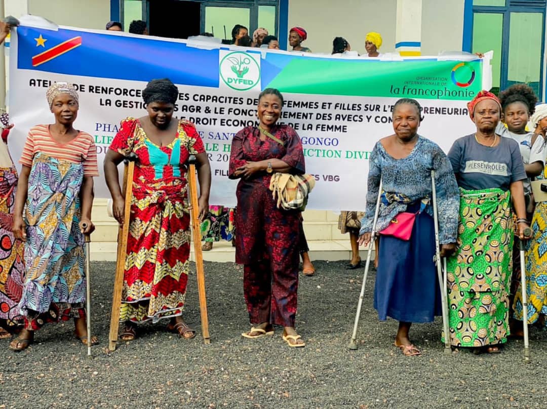 Zone de Santé de Nyiragongo: sous le financement de l’OIF la DYFED clôture un atelier de renforcement des capacités de 175 femmes et jeunes filles survivantes des VBG sur l’entrepreunariat, la Gestion des AGR et fonctionnement des AVEC