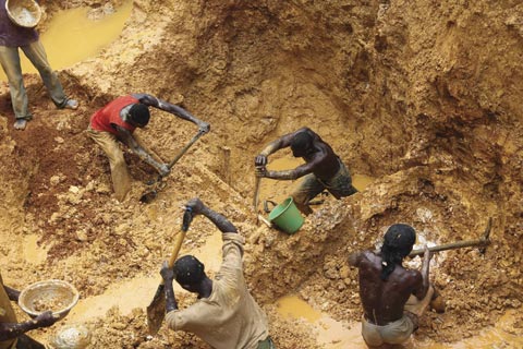 Masisi: A travers l’exploitation industrielle, l’entreprise minière Congo Fair Mining s’engage à lutter contre les éboulements dans les carrés miniers