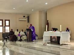 Messe d’actions de grâce et de paix pour l’Ituri à Kinshasa : Ce message fort de Mgr Dieudonné Uringi