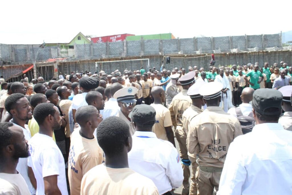 Goma:Avec plus de 500 candidats, la société Dieu Exauce Protection lance sa troisième promotion des gardiens de sécurité