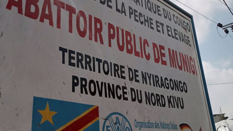 Nyiragongo : l’Abattoir public de Munigi, Un projet en chantier depuis deux ans, toujours pas d’inauguration