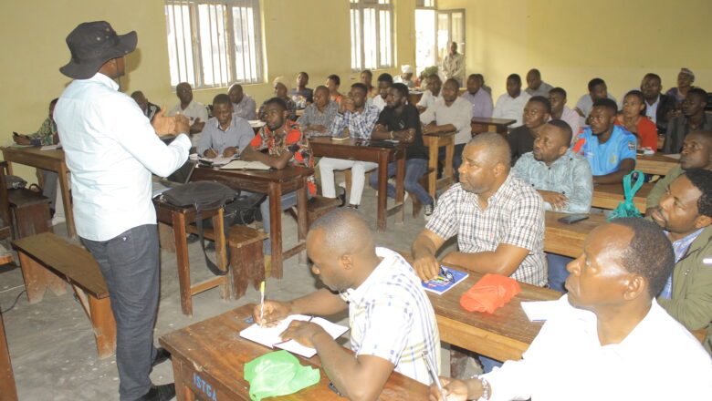 Goma: Lancement de la formation en pisciculture par l’APC, plus de 60 participants souscrivent